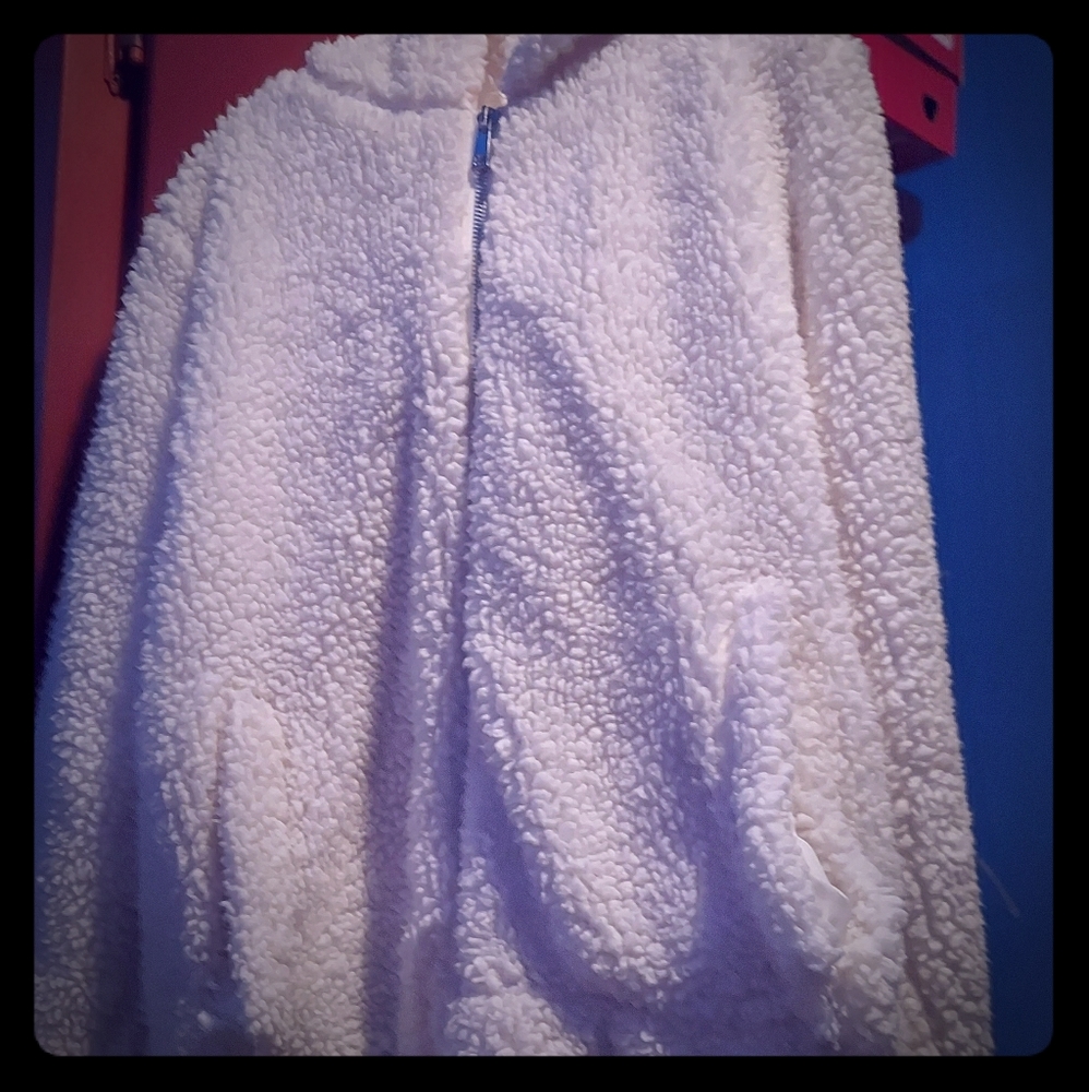 Fluffy sweater